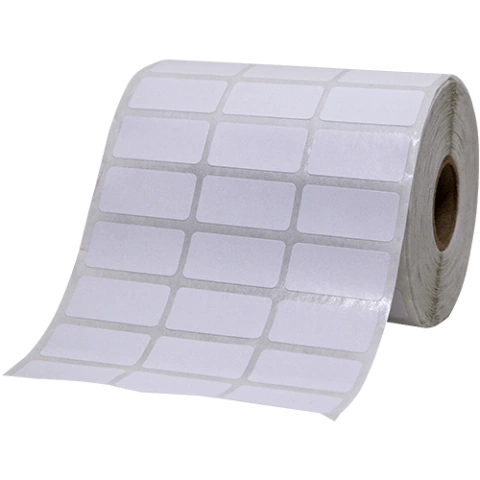 Rolo de Etiquetas Código de Barras 30mm x 15mm, BOPP, 5000 etiquetas, 3 Colunas
