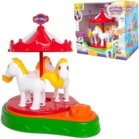 HAPPY FAMILIES PARQUE DIVERSAO CARROSSEL - SAMBA TOYS