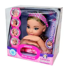 Boneca Charmosa Cotiplás Com Som - comprar online