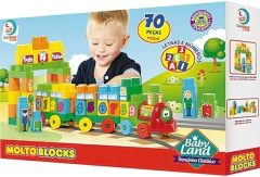 BABY LAND TRENZINHO DIDATICO 70 PECAS - comprar online