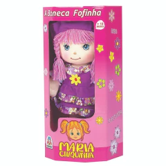 BONECA DE PANO MARIA CHIQUINHA - BRASKIT - loja online