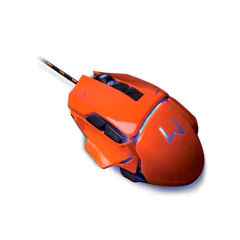 Mouse Warrior Gamer 3200 DPI Laranja USB Multilaser - MO263 - comprar online