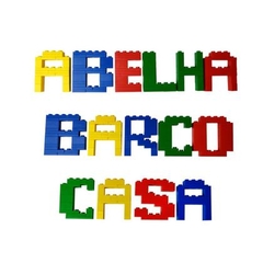 MEU ALFABETO DE MONTAR 420 PEÇAS - PROJETEIROS