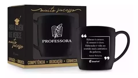CANECA PORCELANA URBAN 300ML- PROFESSORA