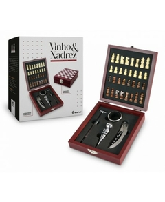 KIT VINHO E XADREZ