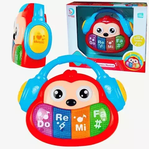 BABY LAND MACACO MUSICAL - REF.7104
