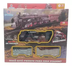 PT01 - PISTA DE TREM FERRORAMA VINTAGE TRAIN