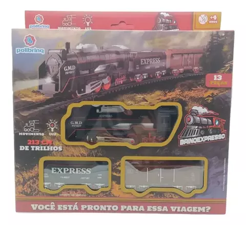 PT01 - PISTA DE TREM FERRORAMA VINTAGE TRAIN