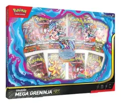 Box Pokémon Coleção Mega Greninja EX Copag - 10413