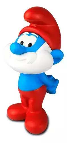 BONECO DE VINIL - PAPAI SMURF REF.3107