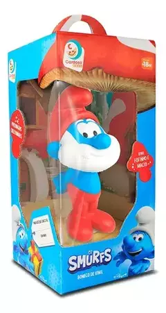 BONECO DE VINIL - PAPAI SMURF REF.3107 - comprar online