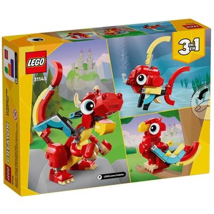 LEGO DRAGAO VERMELHO - 31145