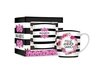 Caneca Porcelana Urban 360ml - Feliz Aniversário Floral
