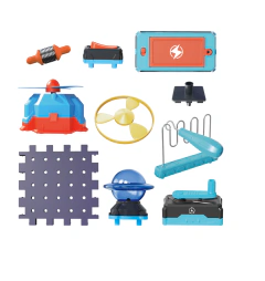 Kit Montagem Circuito Eletrônico DM Toys - DMT0172 - Mundo Alô. Uma experiência Alô Passa Quatro Shop