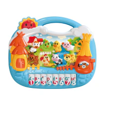 Brinquedo Educativo e Musical Fazendinha Mod. 2 DM Toys – Atividades e Sons- DMT6898
