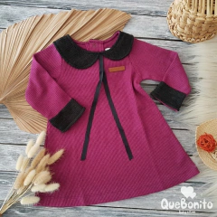 Vestido "Brick" Ciruela