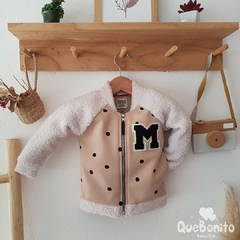 Campera Bomber "Lunares"