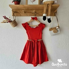 Vestido "Belén" Rojo