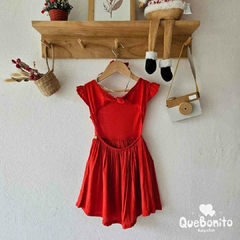 Vestido "Belén" Rojo - comprar online