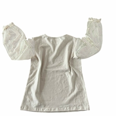 Remera "Perla" arroz - comprar online