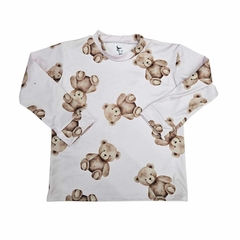 Pijama "Osito" Rosa - comprar online