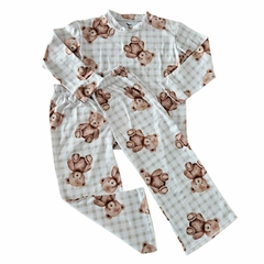 Pijama "Osito" a cuadros