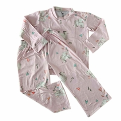 Pijama "Elefante" rosada
