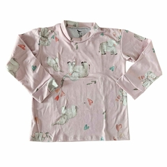 Pijama "Elefante" rosada - comprar online
