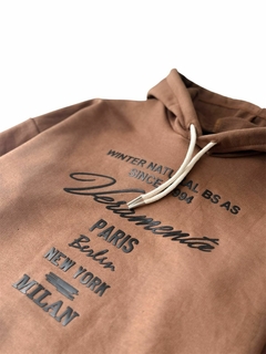 Buzo "Pocket" Marrón - comprar online