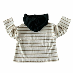 Remera "Goya" Capucha negra - comprar online