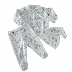 Kit "Mundo Dino" azul