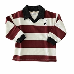 Buzo polo "Magallane" Bordo