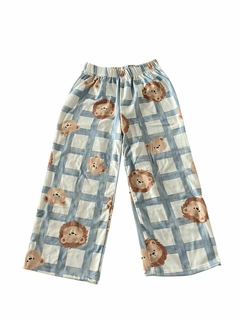 Pijama "Lion" Celeste - Quebonito