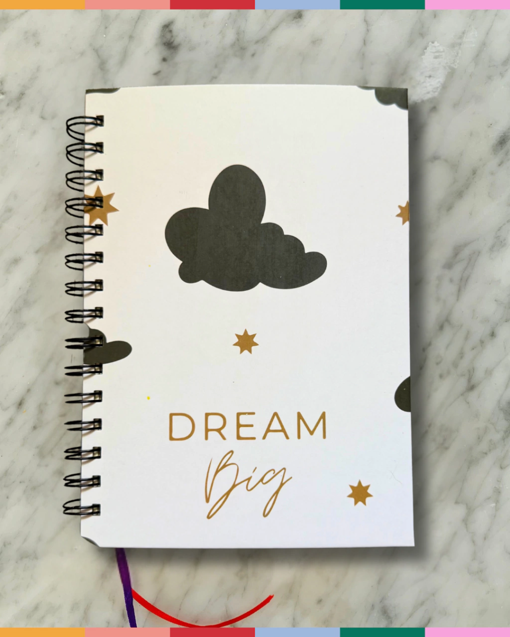 Cuaderno Dream Big Anillado A5 (15*21 cm)