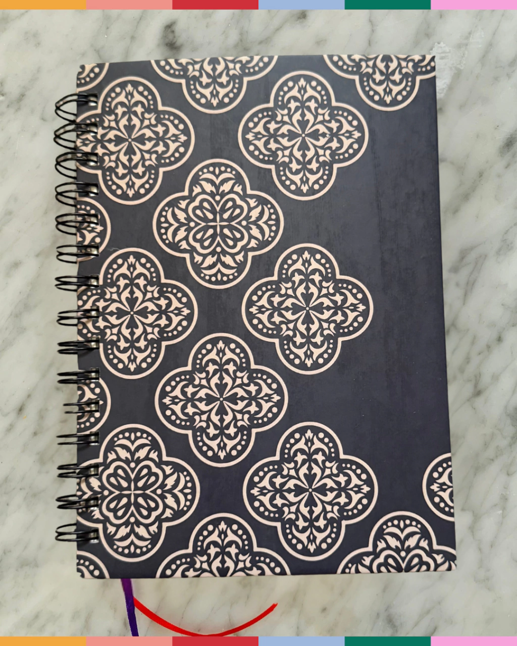 Cuaderno Arabesco Anillado A5 (15*21 cm)