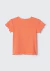 Blusa Infantil Menina Toddler Com Fru frus Hering - Laranja