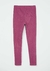 Calça Legging Básica Infantil Menina Em Ribana Hering - Lilás - Gika Baby
