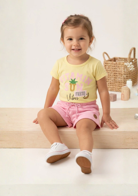 Conjunto Feminino Infantil - Cacau Kids
