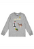 Blusa Manga Longa Unissex Looney Tunes Malwee - Cinza - comprar online