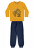 Conjunto Manga Longa Game Boca Grande - Amarelo - comprar online