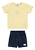 Conjunto Infantil Menino Colorittá - Amarelo - comprar online