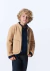 Jaqueta Infantil Unissex Gola Alta Hering - Bege - Gika Baby