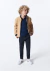 Jaqueta Infantil Unissex Gola Alta Hering - Bege - comprar online