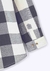 Camisa Infantil Menino Fio Tinto Xadrez Com Capuz Hering - Cinza - Gika Baby
