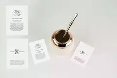 Mate de ceramica con volados - tienda online