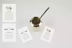 Mate liso de ceramica