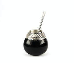 Mate Galloneado Negro