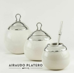 Mate de ceramica con volados en internet