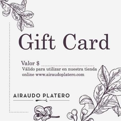 Gift Card Airaudo Platero x $60.000