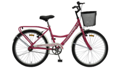 Bicicleta Tomaselli Lady Rodado 26 Canasto Parrill